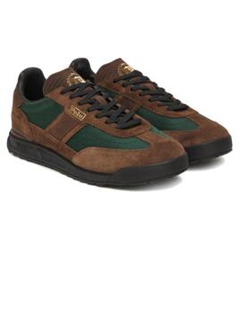 Deportivo hombre Ralph Lauren marrón/verde