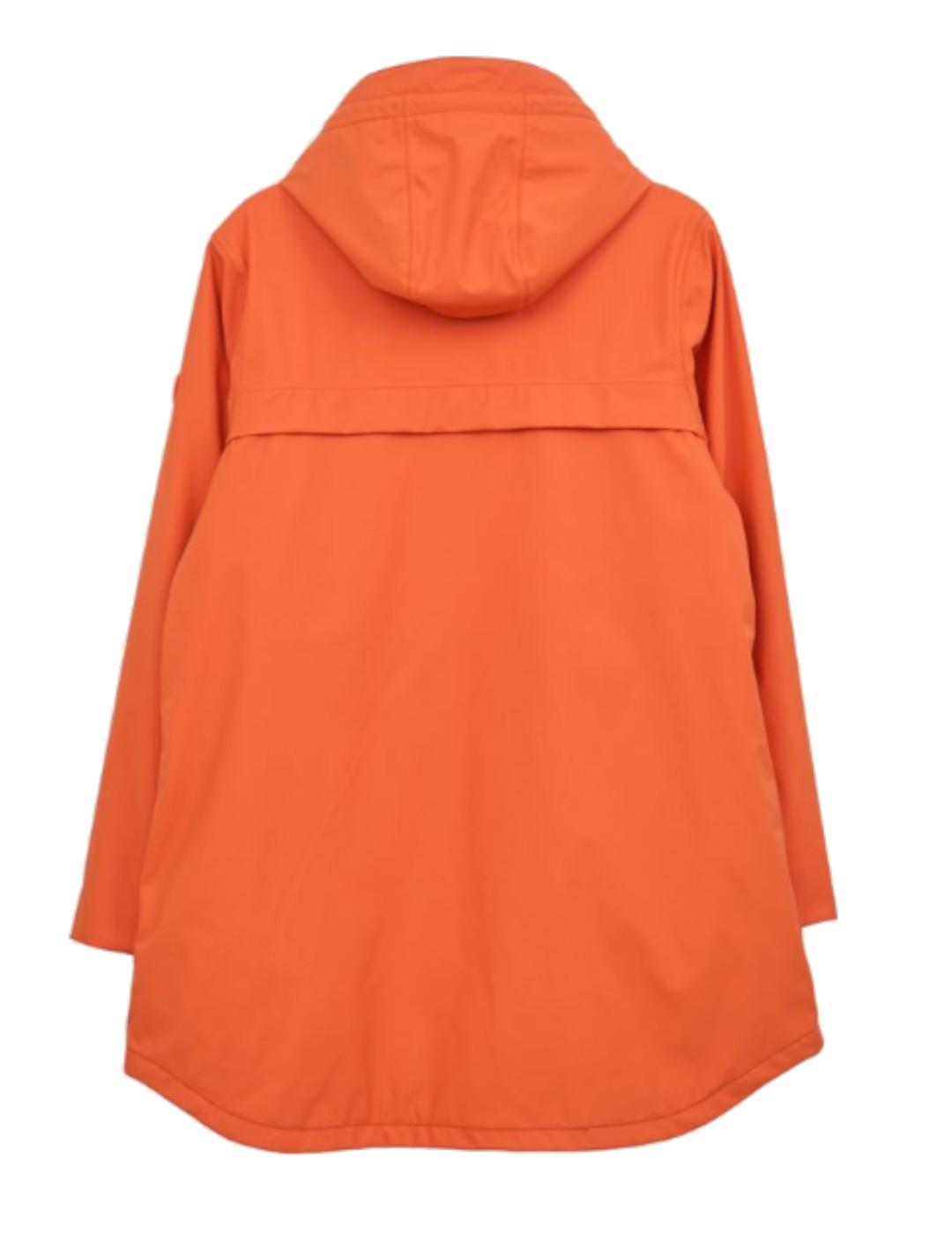 Chubasquero mujer Tantä Snow naranja
