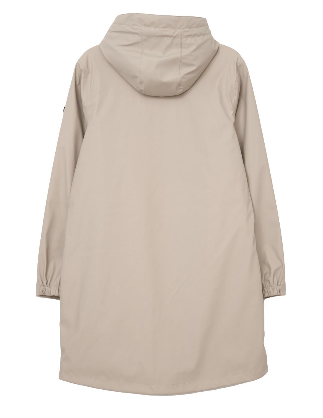 Chubasquero mujer Tantä Vand gris