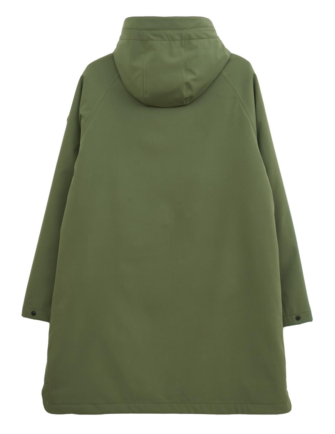 Chubasquero mujer Tantä Oluja verde