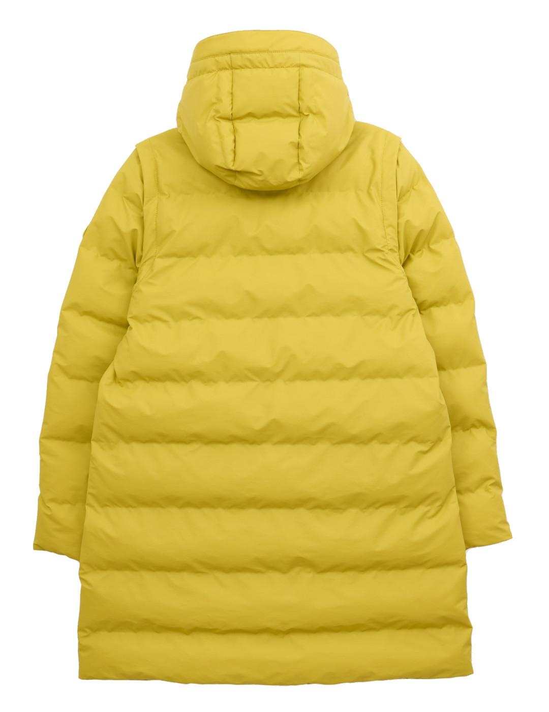 Plumífero mujer Tantä Stuhi mostaza