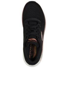 Deportivo mujer Skechers Arch Fit negro