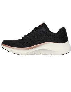 Deportivo mujer Skechers Arch Fit negro
