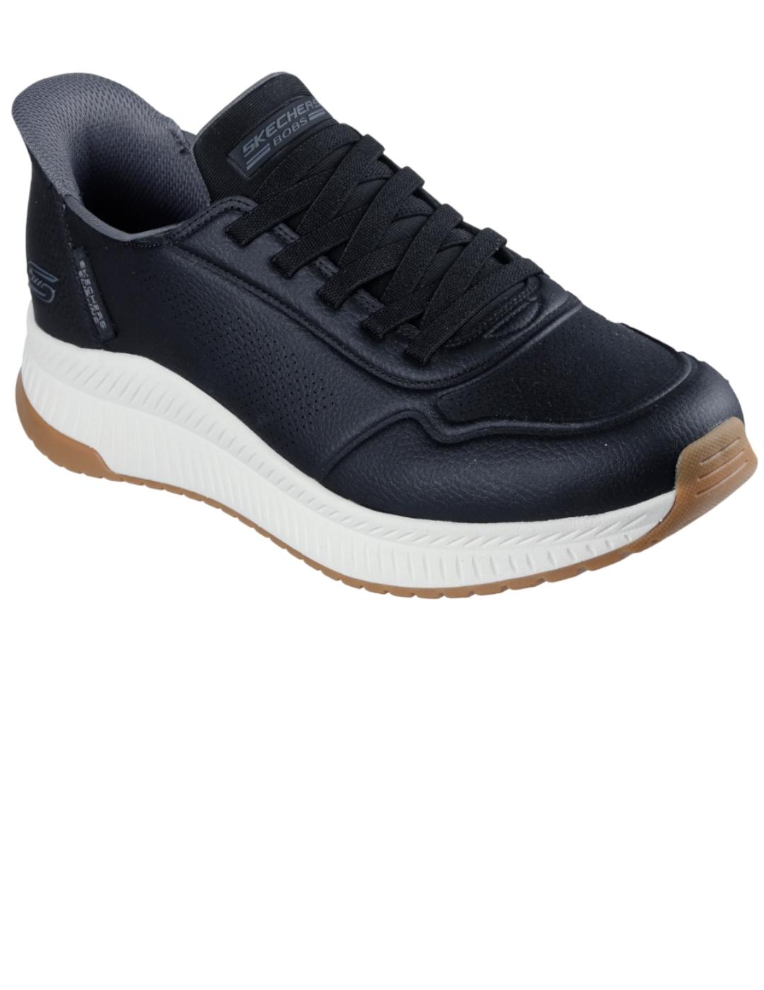 Deportivo hombre Skechers Bobs Squad negro