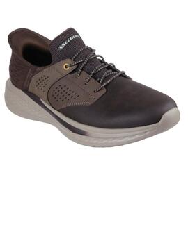 Deportivo hombre Skechers Macklin choco