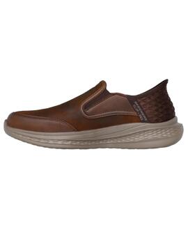 Zapato hombre Skechers Slade marrón