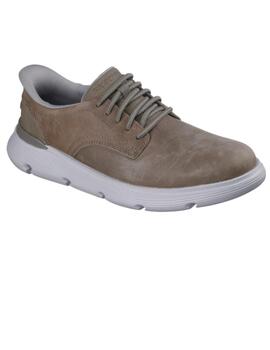 Zapato hombre Skechers Garza beige
