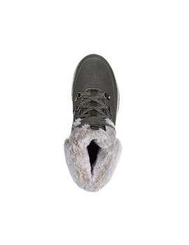Botín mujer Skechers Trego verde
