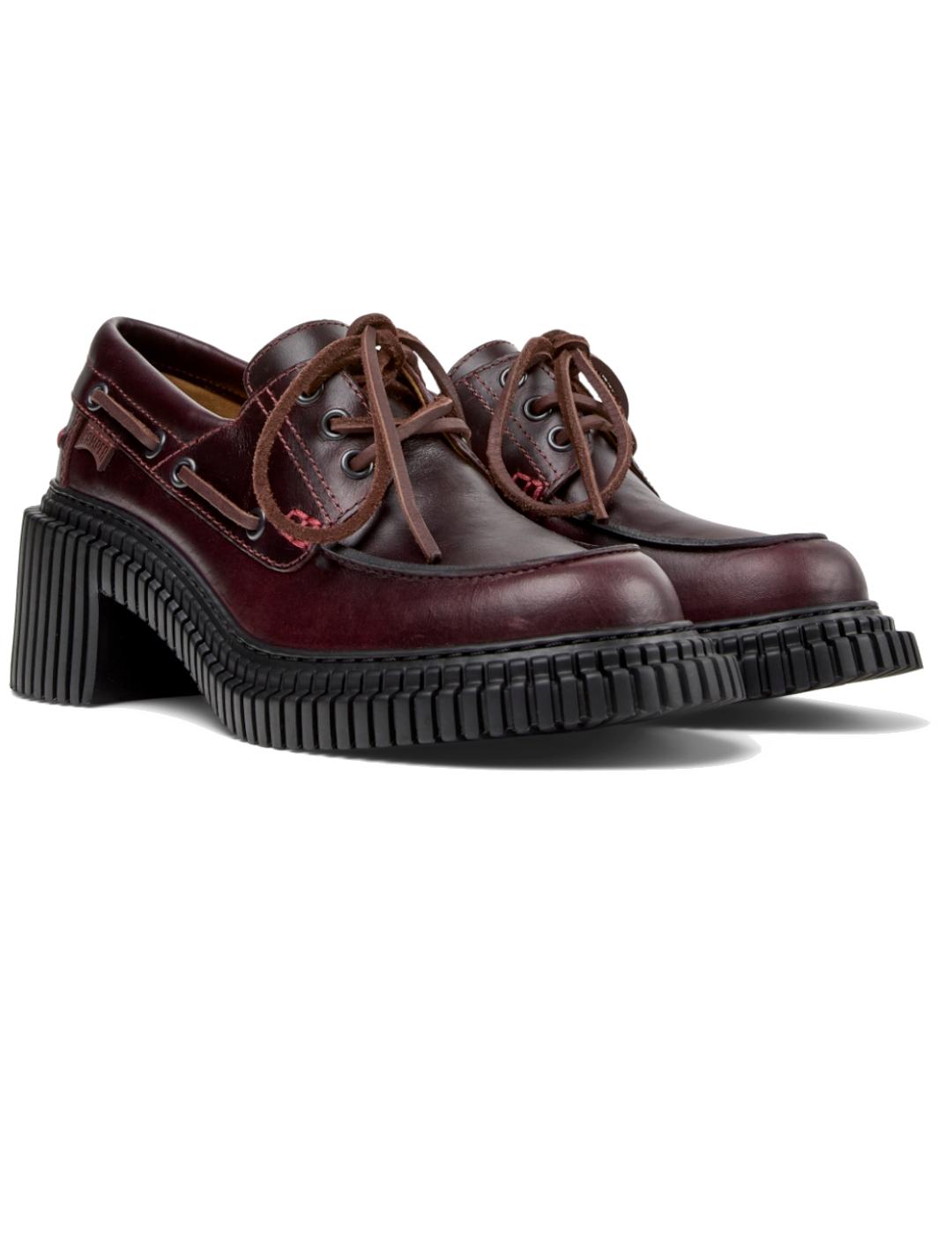 Zapato mujer Camper Pix burdeos