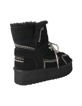 Botín mujer De Siena Deer negro