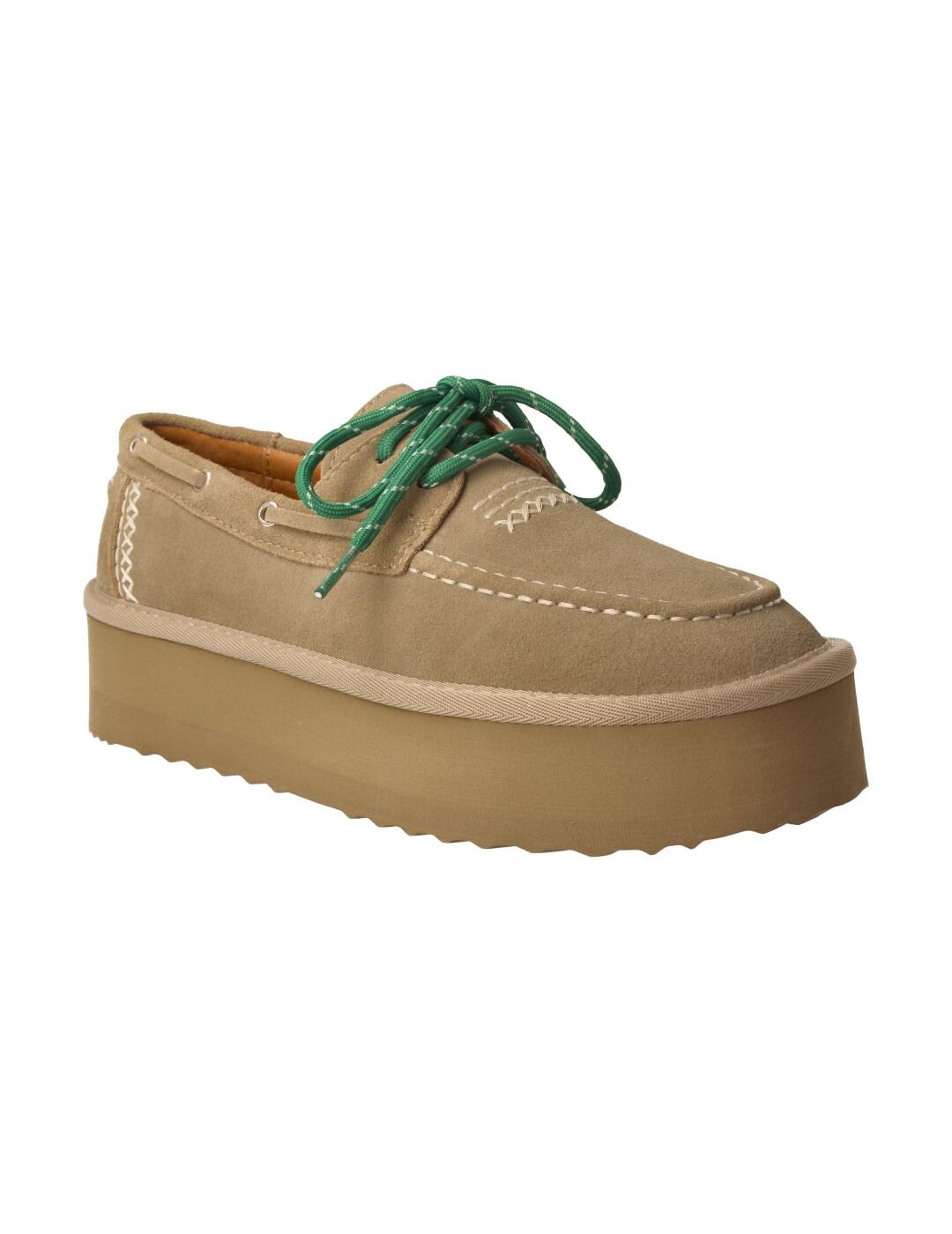 Náutico mujer De Siena Beaver arena