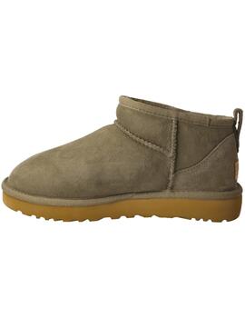 Botín mujer Ugg Classic Ultra Mini verde