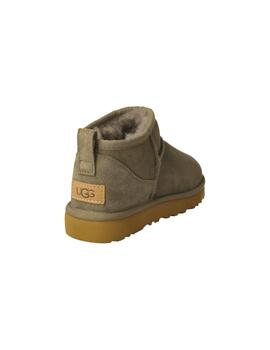 Botín mujer Ugg Classic Ultra Mini verde