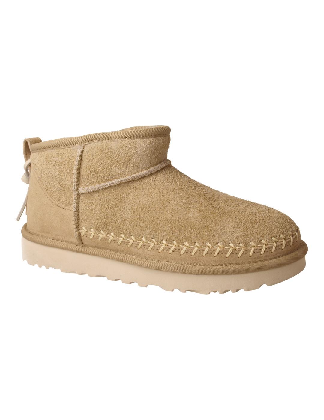 Botín mujer Ugg Classic Ultra Mini Biarritz beige
