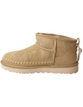 Botín mujer Ugg Classic Ultra Mini Biarritz beige