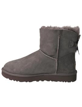Botín mujer Ugg Mini Bailey Bow II gris