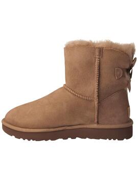 Botín mujer Ugg Mini Bailey Bow II topo