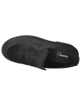 Mocasín mujer Jeannot negro