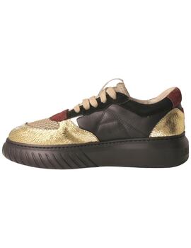 Deportivo mujer Andiafora Cloe negro/oro