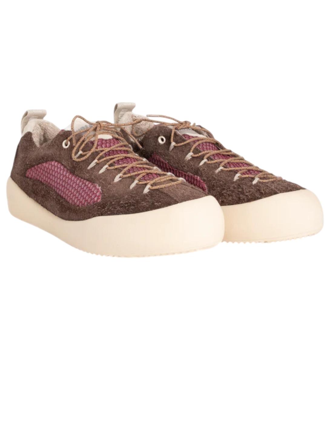 Deportivo mujer Andiafora Cortina marrón/malva