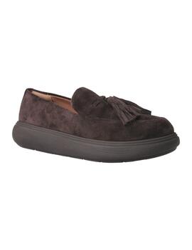 Mocasín mujer Fitflop chocolate
