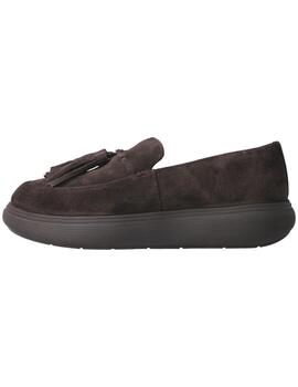 Mocasín mujer Fitflop chocolate