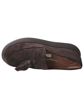 Mocasín mujer Fitflop chocolate