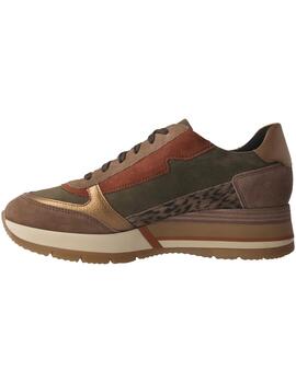 Deportivo mujer Mephisto Tiziana verde-marrón