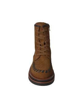 Botín mujer Elvio Zanon camel