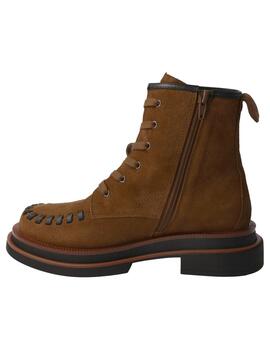 Botín mujer Elvio Zanon camel