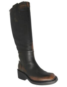 Bota mujer Elvio Zanon camel