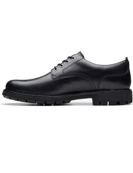 Zapato hombre Clarks Batcombe negro
