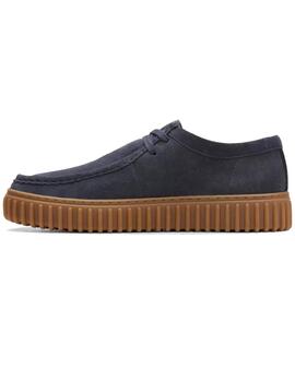 Zapato hombre Clarks Torhill Lo azul