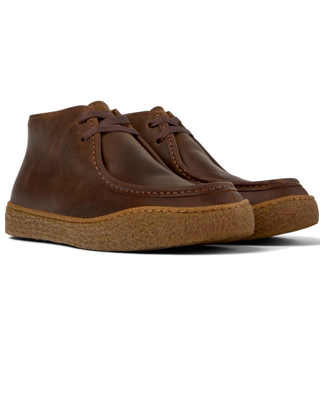 Botín hombre Camper Peu marrón