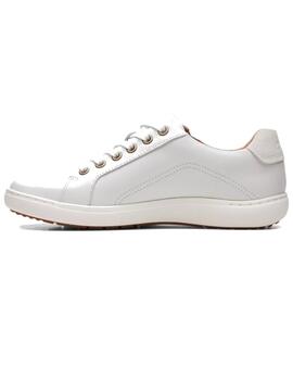 Deportivo mujer Clarks Nalle Lace blanco