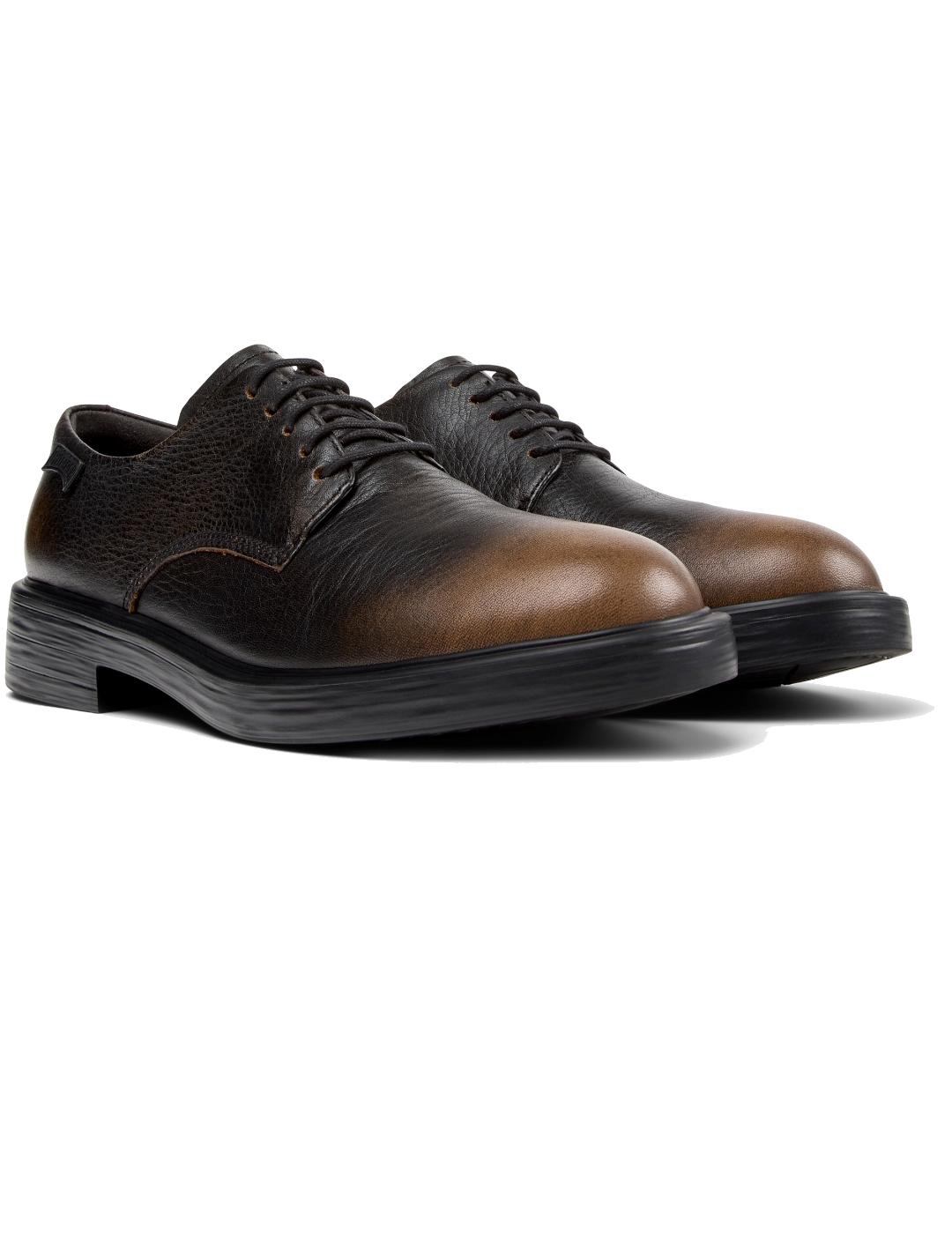 Zapato hombre Camper Dean negro/camel