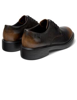 Zapato hombre Camper Dean negro/camel