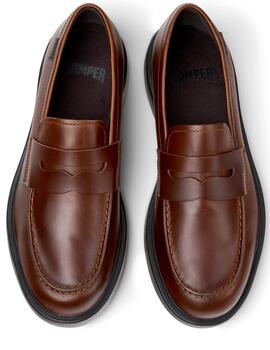 Mocasín hombre Camper Dean camel