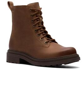 Botín mujer Clarks Orinoco3 Style marrón