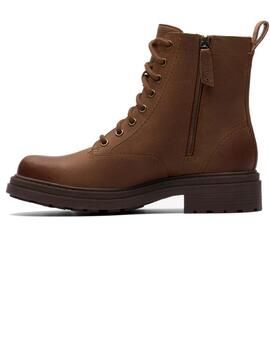 Botín mujer Clarks Orinoco3 Style marrón