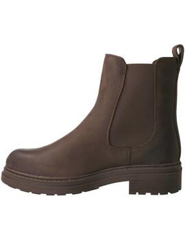 Botín mujer Clarks Orinoco3  Top marrón