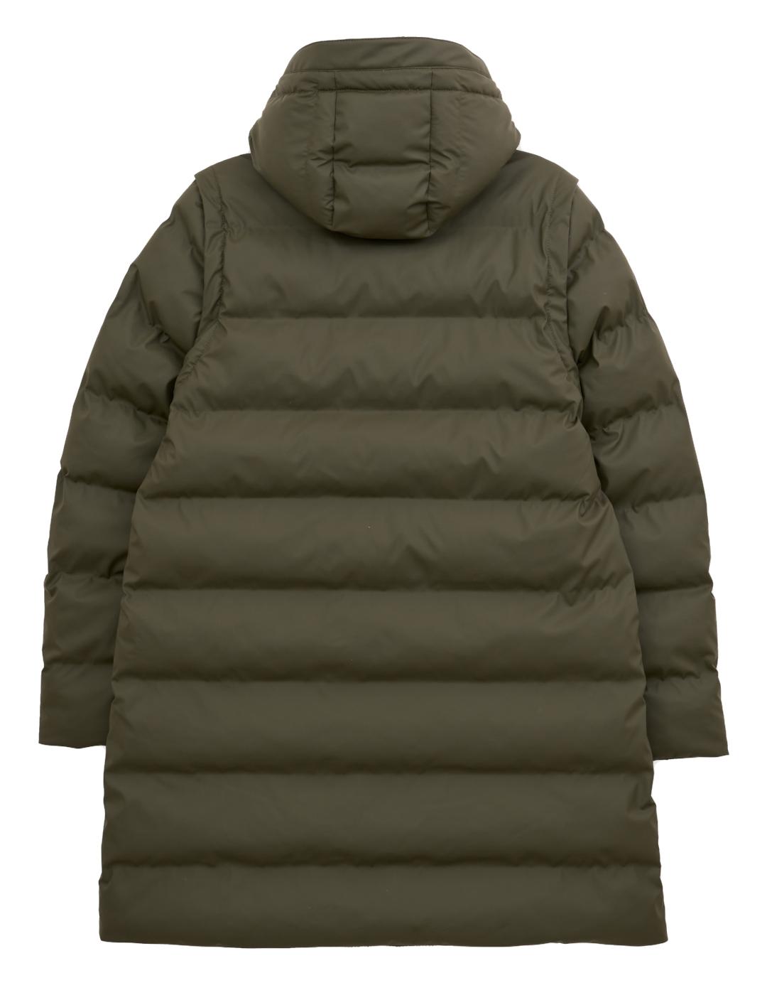 Plumifero mujer Tantä Stuhi kaki