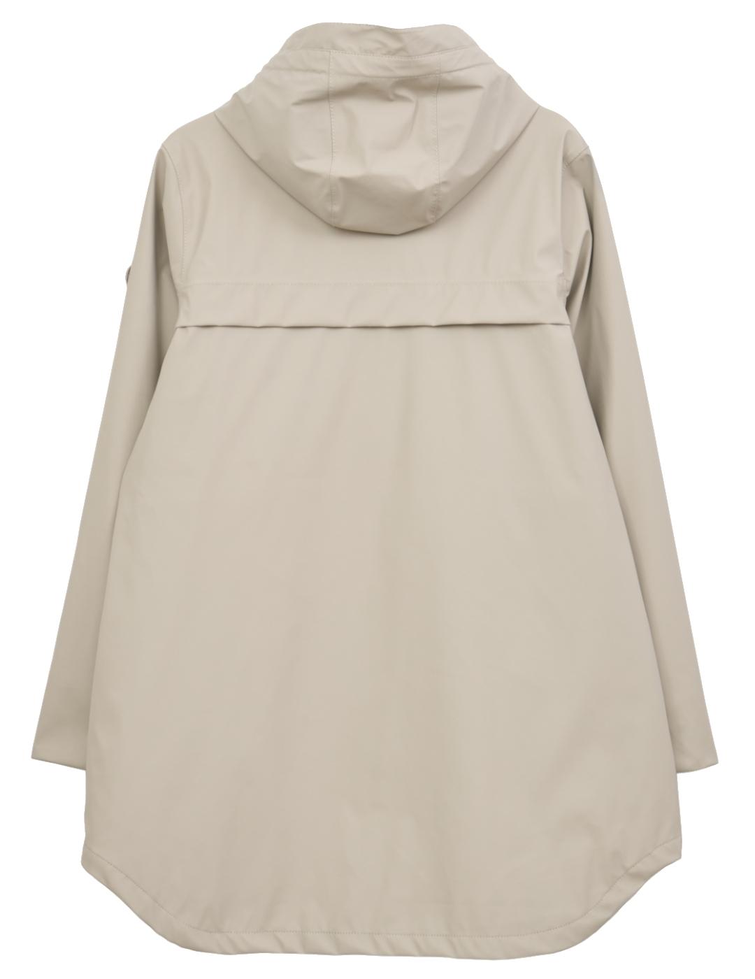 Chubasquero mujer Tantä Snow gris