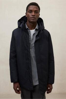 Abrigo hombre Ecoalf Parko negro