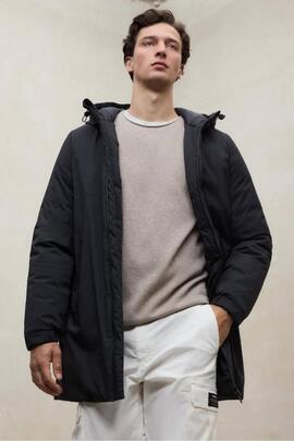 Parka hombre Ecoalf Pasu negra