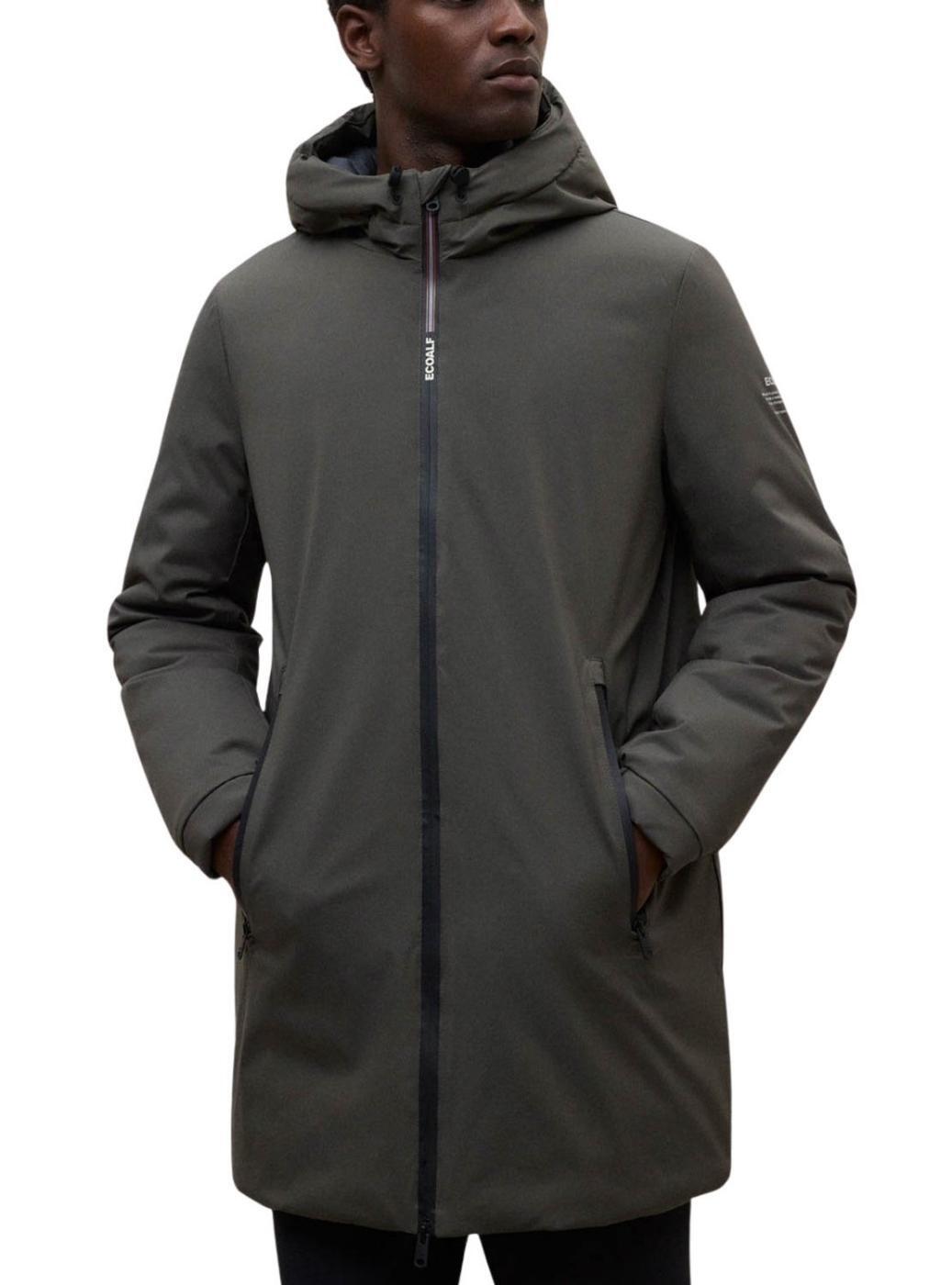 Parka hombre Ecoalf Pasu verde