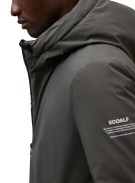 Parka hombre Ecoalf Pasu verde