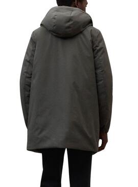 Parka hombre Ecoalf Pasu verde