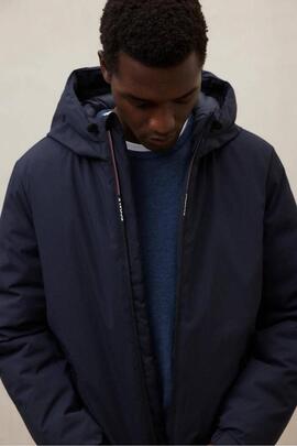 Cazadora hombre Ecoalf Cartes azul