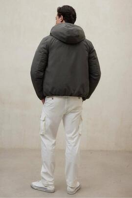 Cazadora hombre Ecoalf Cartes verde